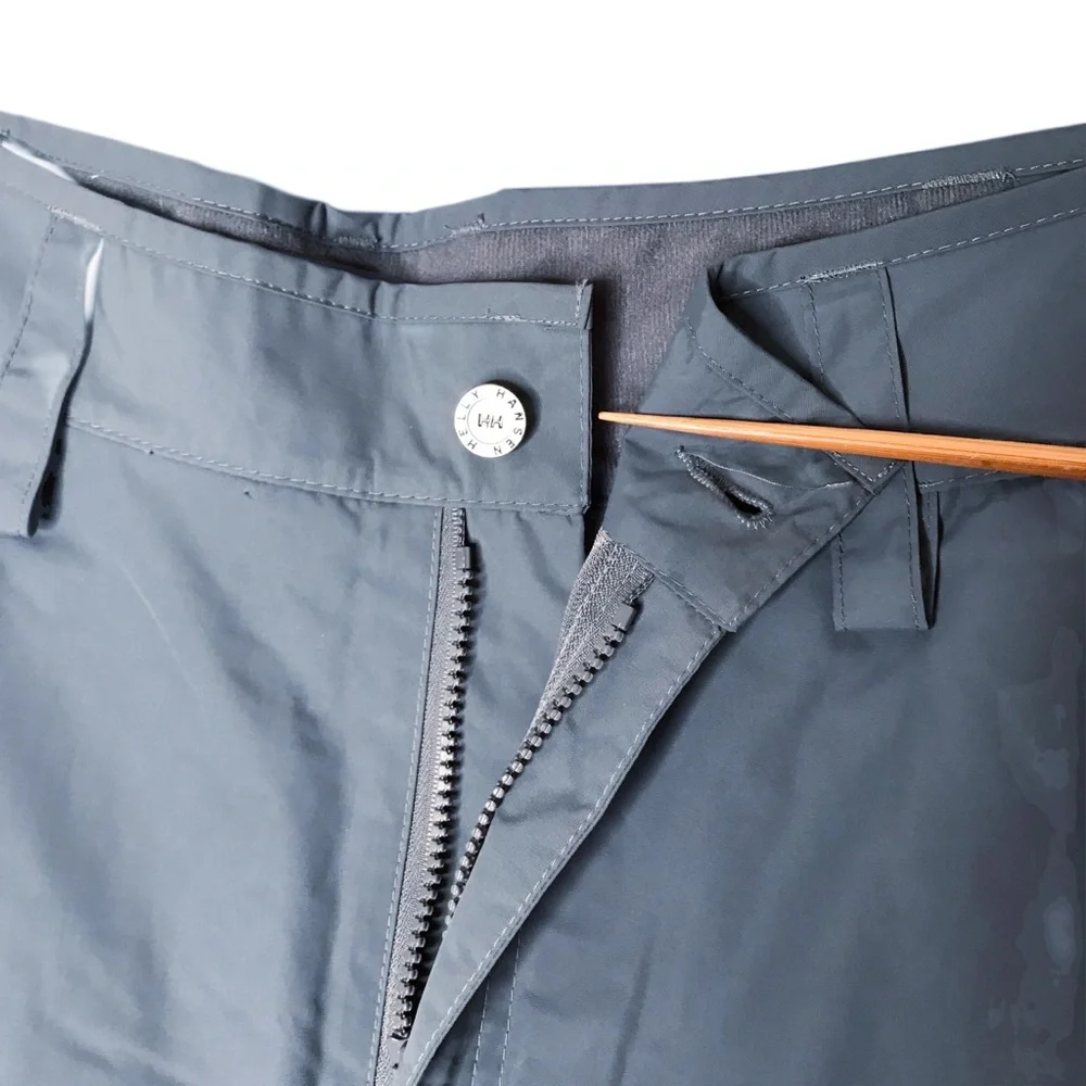 Helly Hansen Outdoor Pant Helly Tech 5 Blue Grey Weather Resistant Winter Medium - Picture 6 of 16